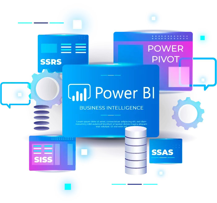 Business Intelligence (BI) Microsoft
La Business Intellignece avec Power-Bi, Power-Pivot, SSIS, SSAS, SSRS.